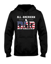 All American Dad Veteran-Fathers Hooded Sweatshirt tile
