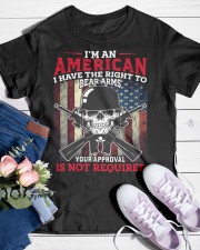 VETERAN PRIDE Classic T-Shirt custom-t-shirts-classic-lifestyle-front-453