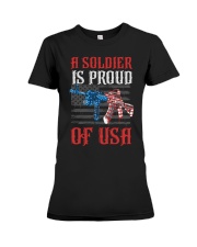 A Soldier Is Proud Of Premium Fit Ladies Tee tile