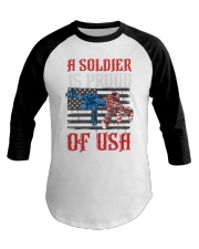 A Soldier Is Proud Of Baseball Tee tile