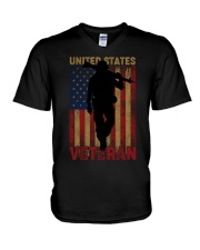 VETERAN PRIDE V-Neck T-Shirt tile