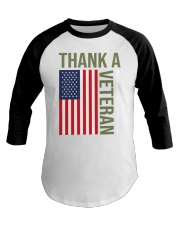 THANK A VETERAN Baseball Tee tile