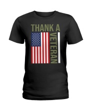 THANK A VETERAN Ladies T-Shirt tile