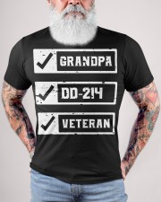 Grandpa DD214 Veteran Classic T-Shirt custom-t-shirts-classic-lifestyle-front-446