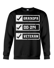 Grandpa DD214 Veteran Crewneck Sweatshirt tile