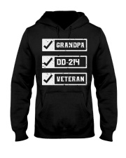 Grandpa DD214 Veteran Hooded Sweatshirt tile