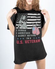 American Veteran Boots-and-Gun Classic T-Shirt custom-t-shirts-classic-lifestyle-front-437