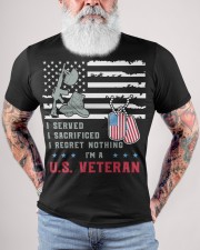 American Veteran Boots-and-Gun Classic T-Shirt custom-t-shirts-classic-lifestyle-front-446
