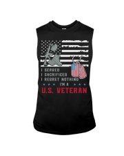 American Veteran Boots-and-Gun Sleeveless Tee tile