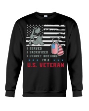 American Veteran Boots-and-Gun Crewneck Sweatshirt tile