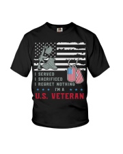 American Veteran Boots-and-Gun Youth T-Shirt tile