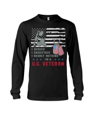 American Veteran Boots-and-Gun Long Sleeve Tee tile