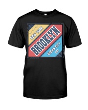 New York Brooklyn Urban-City Premium Fit Mens Tee tile