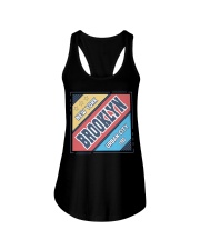 New York Brooklyn Urban-City Ladies Flowy Tank tile