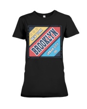 New York Brooklyn Urban-City Premium Fit Ladies Tee tile