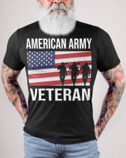 American Army Veteran Classic T-Shirt custom-t-shirts-classic-lifestyle-front-446