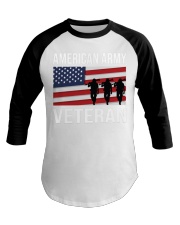 American Army Veteran Baseball Tee tile