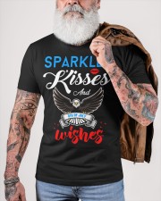 Sparkler kisses and 4th of july wishes Classic T-Shirt custom-t-shirts-classic-lifestyle-front-449