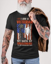VETERAN PRIDE  Classic T-Shirt custom-t-shirts-classic-lifestyle-front-449