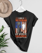 VETERAN PRIDE  Classic T-Shirt custom-t-shirts-classic-lifestyle-front-464