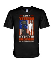 VETERAN PRIDE  V-Neck T-Shirt tile