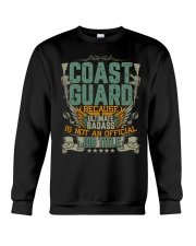 COAST GUARD BECAUSE-ULTIMATE-BADASS Crewneck Sweatshirt tile