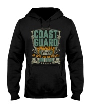 COAST GUARD BECAUSE-ULTIMATE-BADASS Hooded Sweatshirt tile