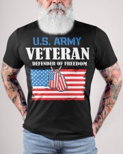 US Army Proud Army veteran- Classic T-Shirt custom-t-shirts-classic-lifestyle-front-446