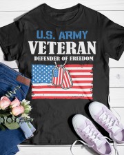 US Army Proud Army veteran- Classic T-Shirt custom-t-shirts-classic-lifestyle-front-453