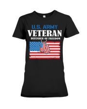 US Army Proud Army veteran- Premium Fit Ladies Tee tile