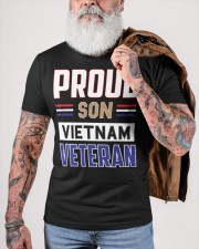 proud son vietnam veteran Classic T-Shirt custom-t-shirts-classic-lifestyle-front-449
