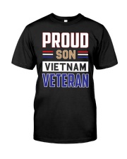 proud son vietnam veteran Classic T-Shirt front