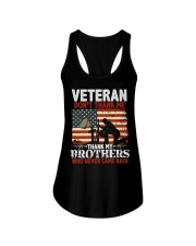 VETERAN DON'T-THANK-ME-THANK-MY-BROTHERS Ladies Flowy Tank tile