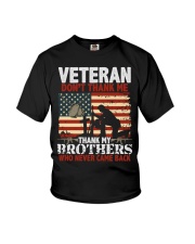 VETERAN DON'T-THANK-ME-THANK-MY-BROTHERS Youth T-Shirt tile