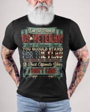 I'M A PROUD US VETERAN Classic T-Shirt custom-t-shirts-classic-lifestyle-front-446