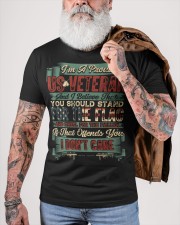I'M A PROUD US VETERAN Classic T-Shirt custom-t-shirts-classic-lifestyle-front-449