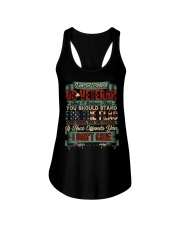 I'M A PROUD US VETERAN Ladies Flowy Tank tile