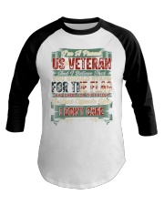 I'M A PROUD US VETERAN Baseball Tee tile