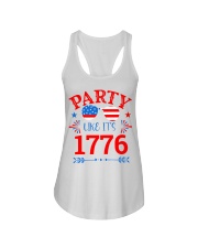 The 4th of July Ladies Flowy Tank tile