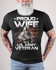 PROUD WIFE OF A US- Classic T-Shirt custom-t-shirts-classic-lifestyle-front-446