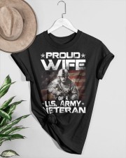 PROUD WIFE OF A US- Classic T-Shirt custom-t-shirts-classic-lifestyle-front-464