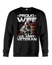 PROUD WIFE OF A US- Crewneck Sweatshirt tile