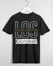 Los angeles typography vintage prinatble Classic T-Shirt custom-t-shirts-classic-lifestyle-front-465