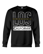 Los angeles typography vintage prinatble Crewneck Sweatshirt tile