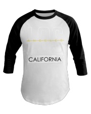Los angeles typography vintage prinatble Baseball Tee tile
