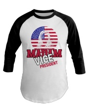 Madam Vice President Baseball Tee tile