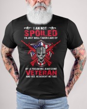 Freaking awesome veteran Classic T-Shirt custom-t-shirts-classic-lifestyle-front-446