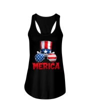 Merica Ladies Flowy Tank tile