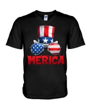 Merica V-Neck T-Shirt tile