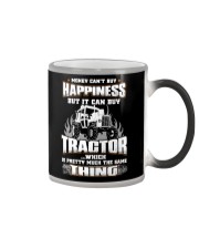 MONEY CAN'T BUY HAPPINESS BUT IT CAN BUY TRACTOR Color Changing Mug thumbnail